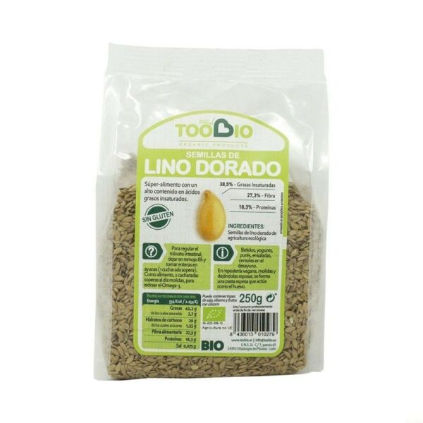 semillas de lino dorado 250 grs