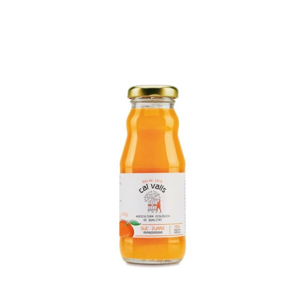 zumo ecológico de mandarina 200 ml