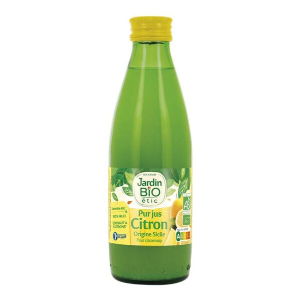 jugo de limón 100%