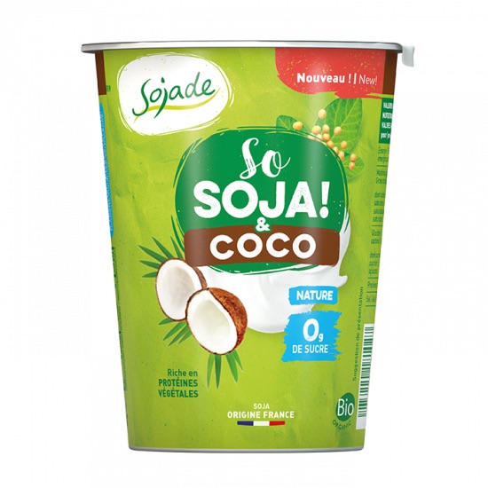 yogur bio soja sabor coco